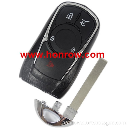 New Buick 4+1 button keyless remote key blank